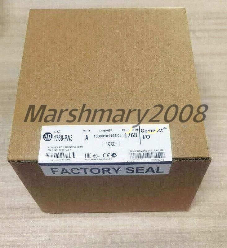 1PCS NEW AB 1768-PA3 SER A Compactlogix Power Supply Fast Shipping