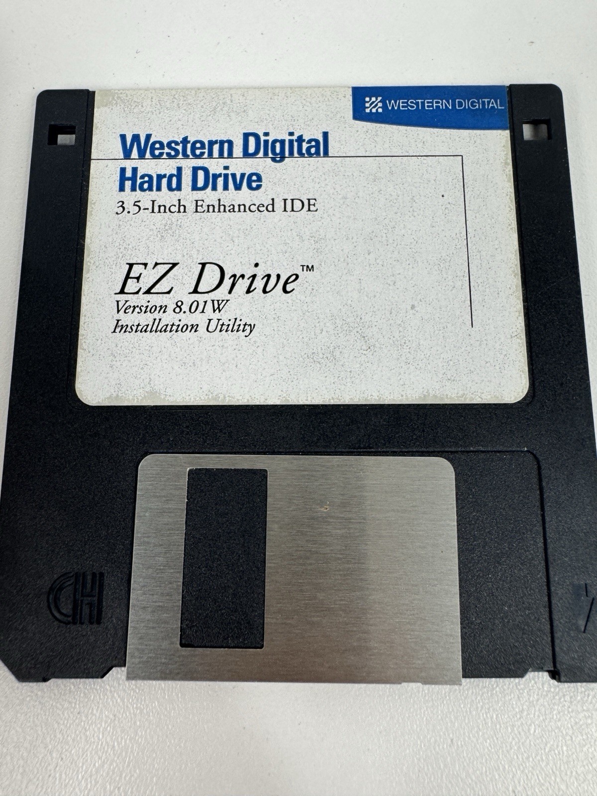 Western Digital EZ Drive v8.01W Installation Utility 3.5” Floppy IDE Hard Drive