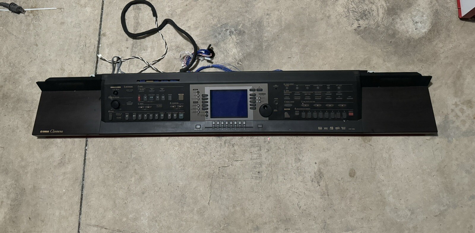 yamaha clavinova CVP-205 control panel