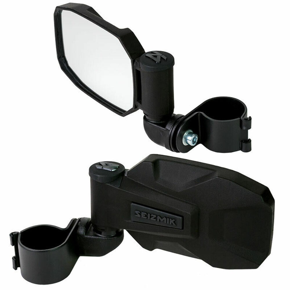 Honda Pioneer 500 520 Side View Mirrors Seizmik Strike 2016-2025 Blue