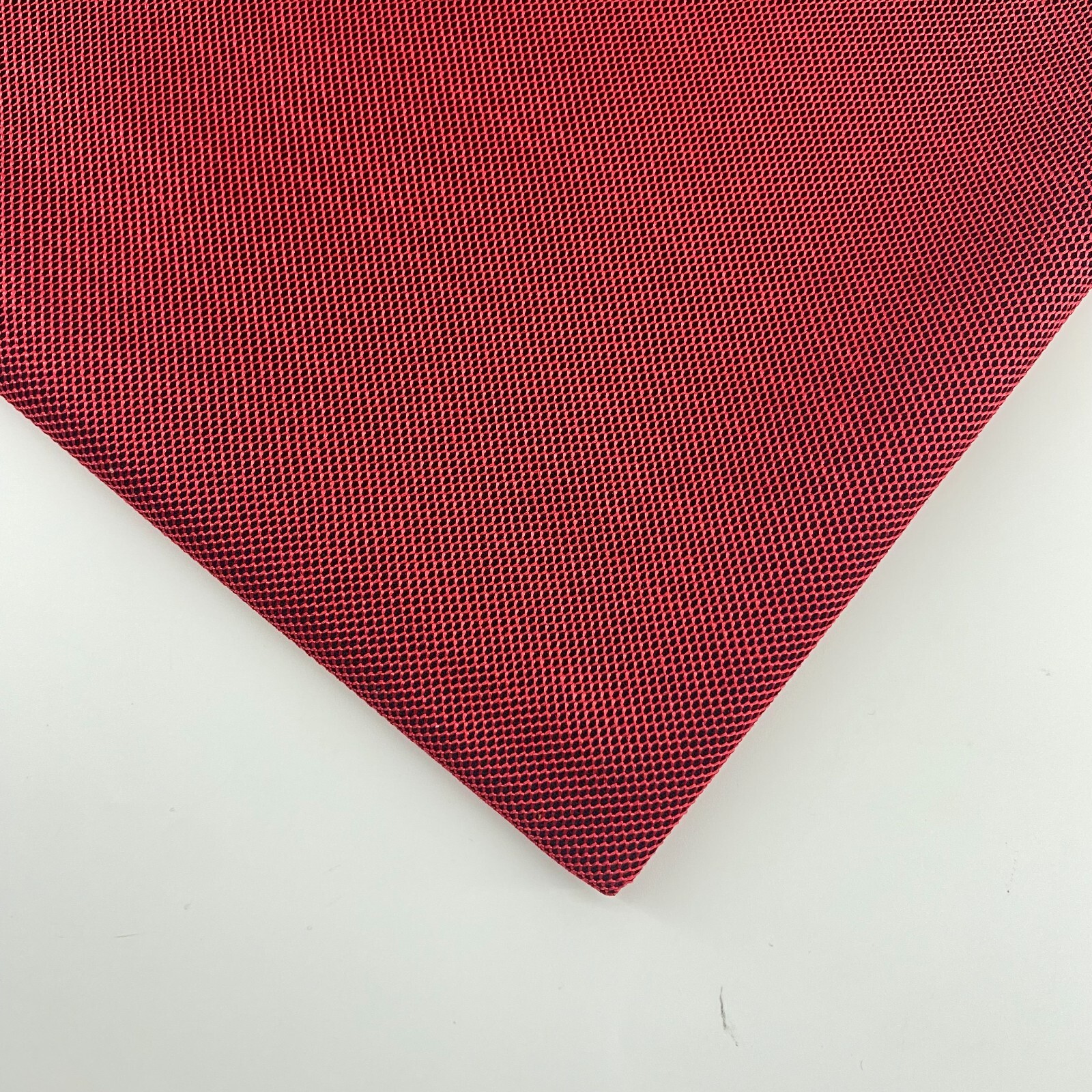 Vtg Red Acoustic Fabric Cloth For Speaker Stereo Grille 55 x 19in For Repair DIY