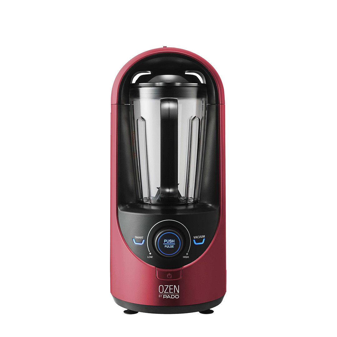 Pado Ozen 310 Vacuum Blender Plus Extra Vacuum Storage Container-Red