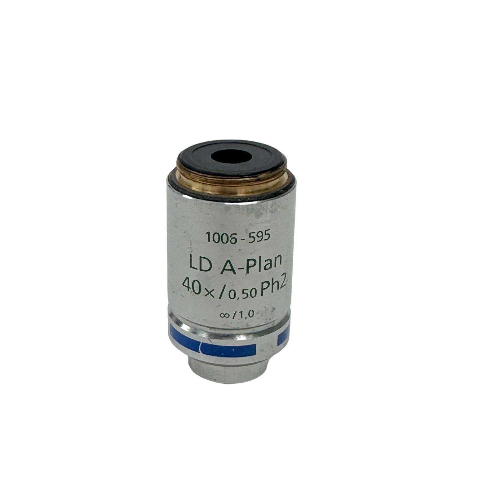 Zeiss 1006-595 LD A-Plan 40x/0.50 ∞/1.0 Ph2 Microscope Objective Lens