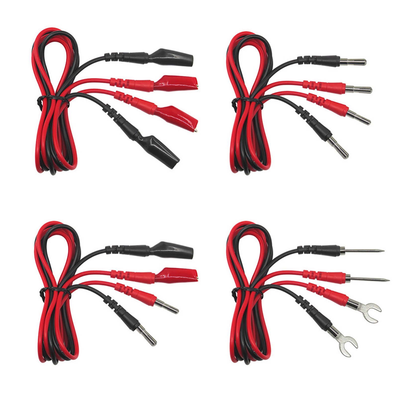 16Pcs Multifunction Digital Multimeter Probe Test Leads For Volt Meter
