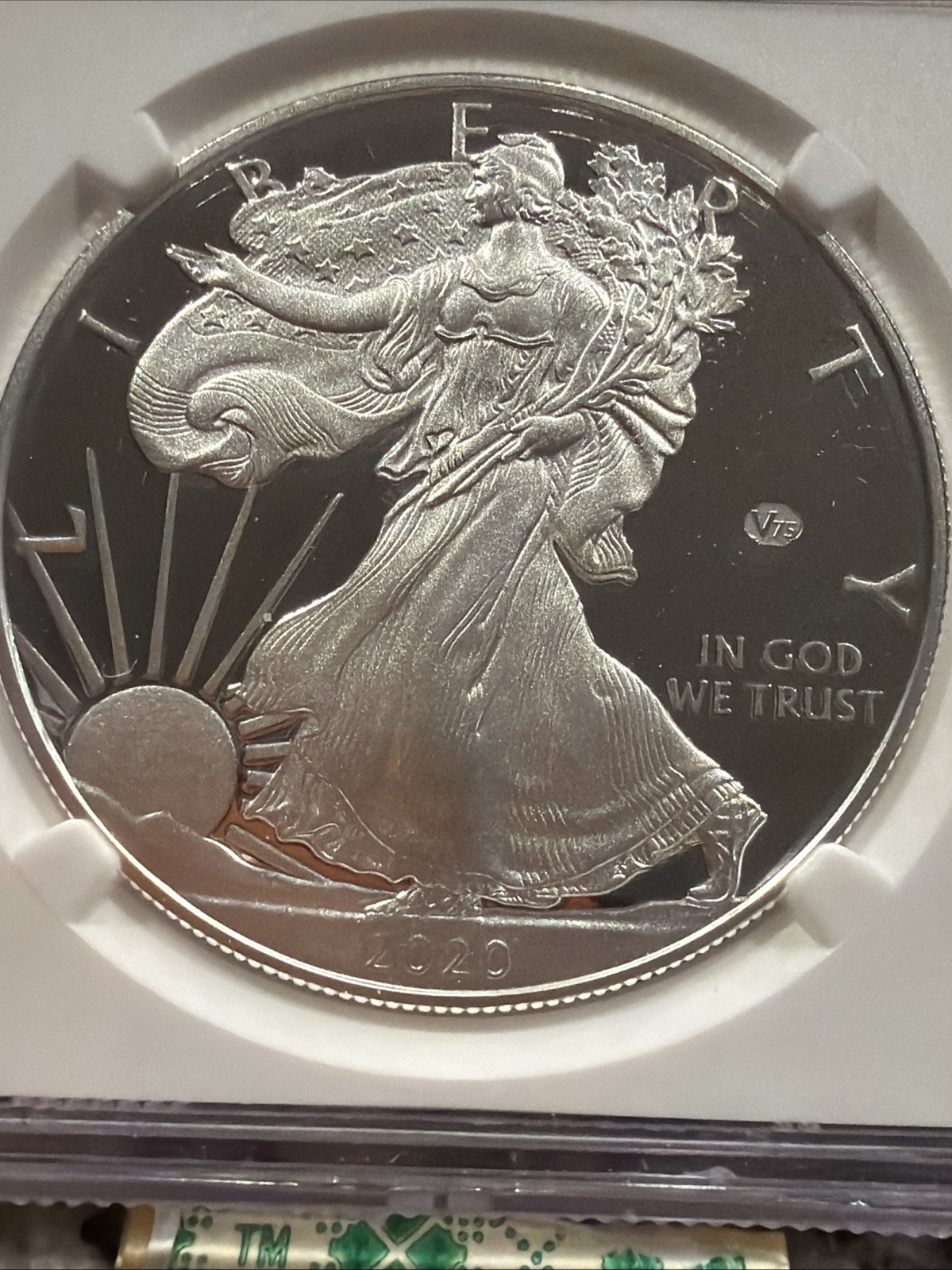 2020 W V75 SILVER EAGLE WWII NGC PF69 Ultra Cameo Privy Mark World War 2 030102