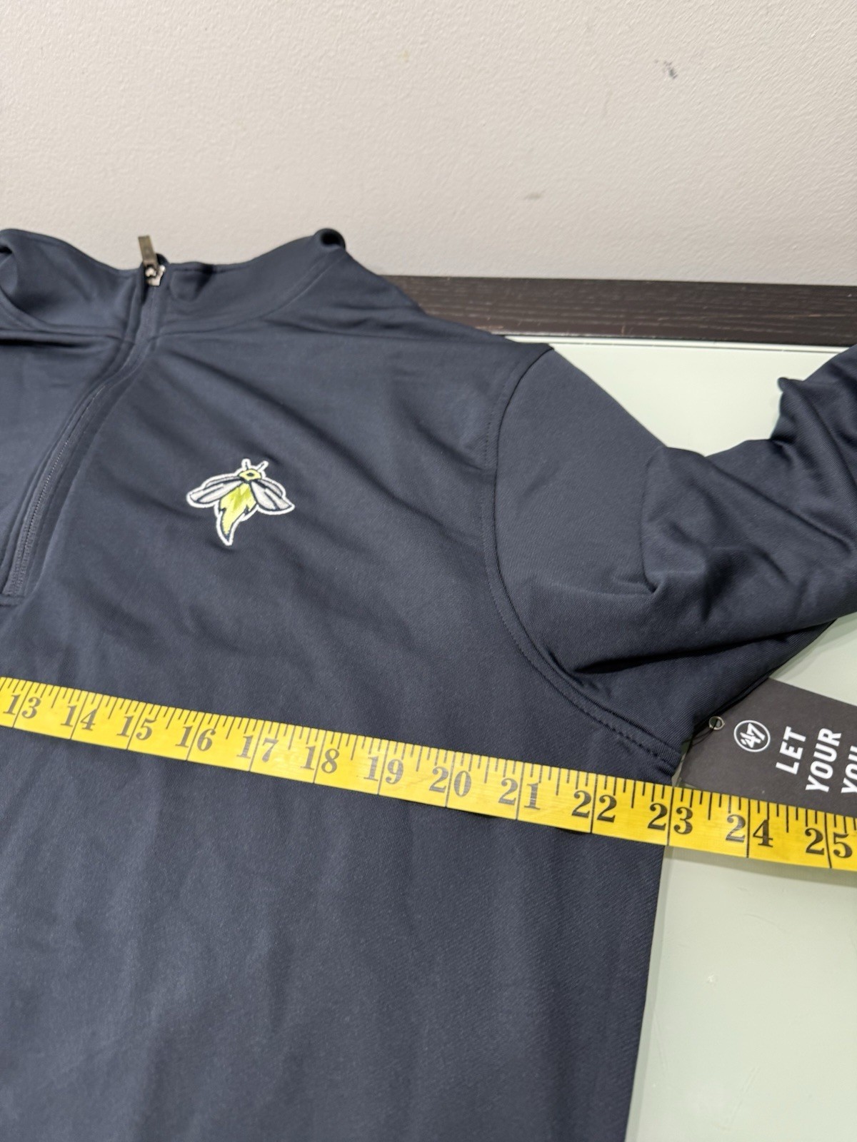 Columbia Fireflies Minor League S.C ‘47 Brand Long Sleeve Quarter Zip Shirt Sz M