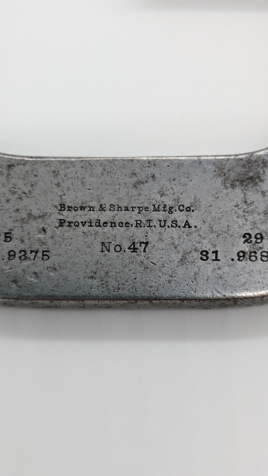 BROWN & SHARPE No. 47 OUTSIDE MICROMETER