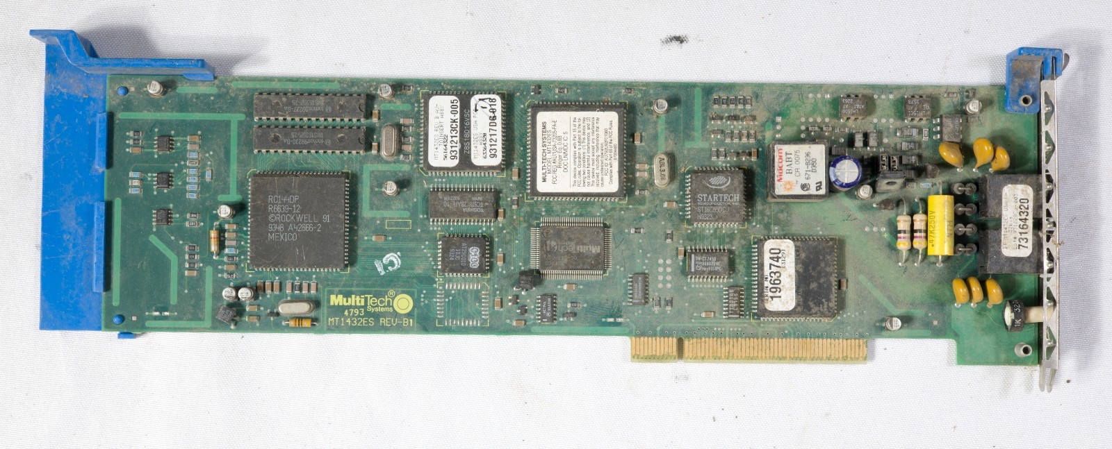 Vintage Multitech MT1432ES 14.4kbps modem  16 bit microchannel ISAD56