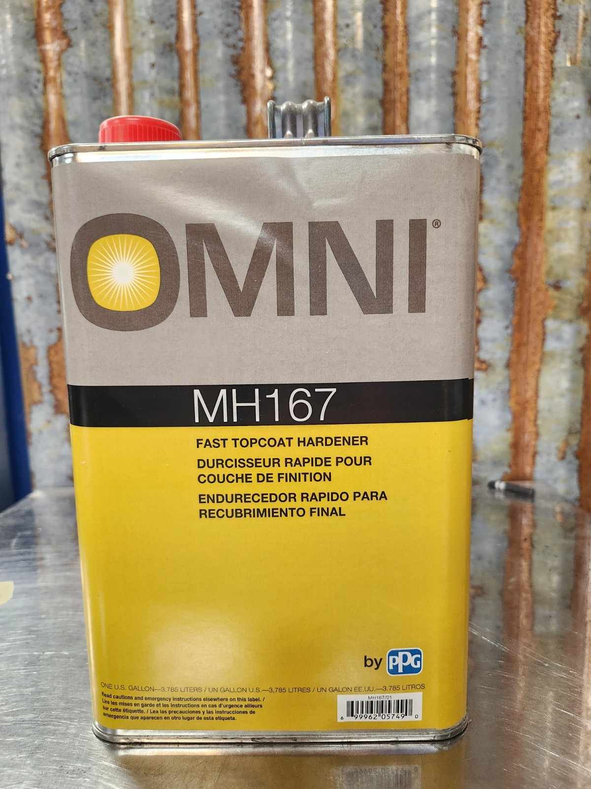 Omni MH167 Fast Topcoat Hardener Gallon New