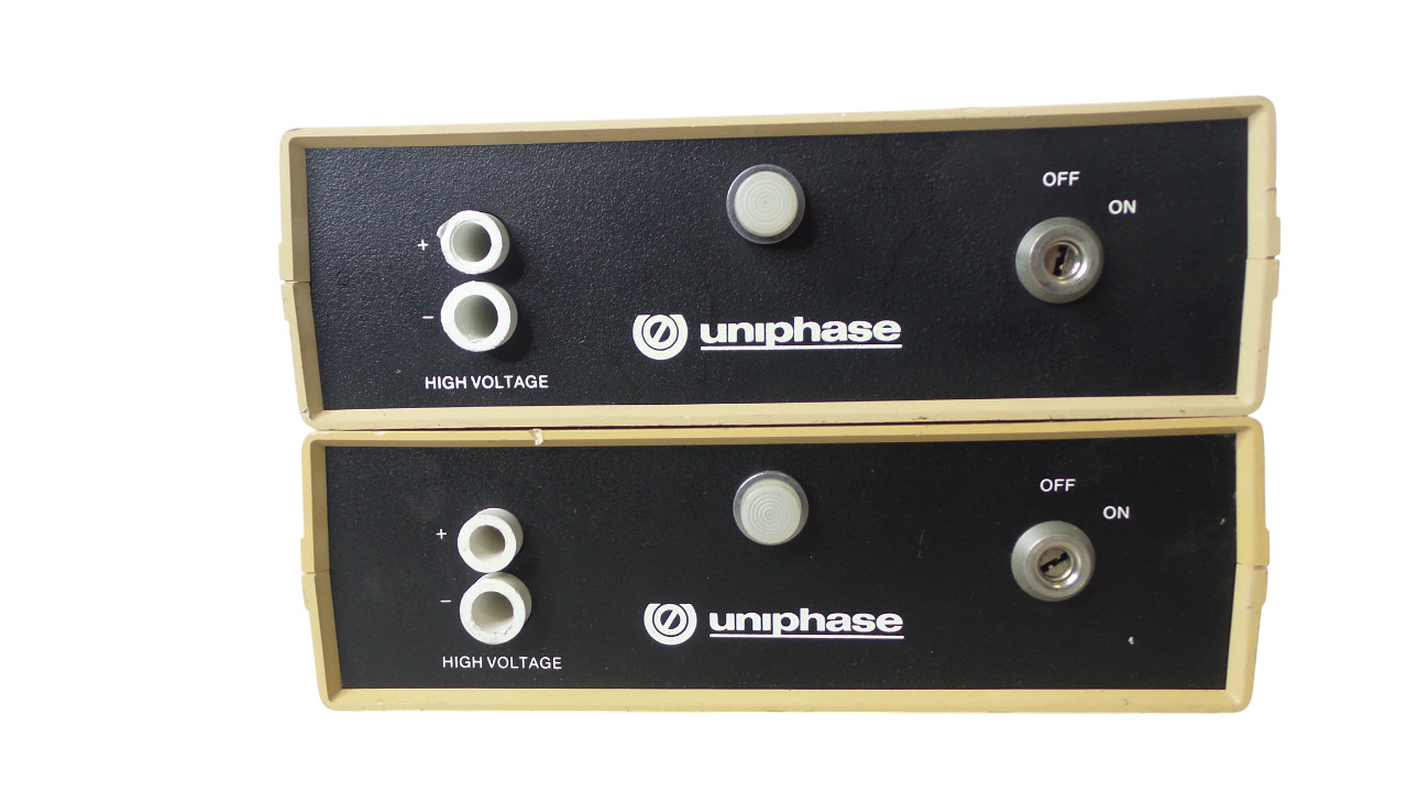 LOT OF 2 Uniphase 1201-1 & 1205-1 Laser Power Supply - Free Shipping