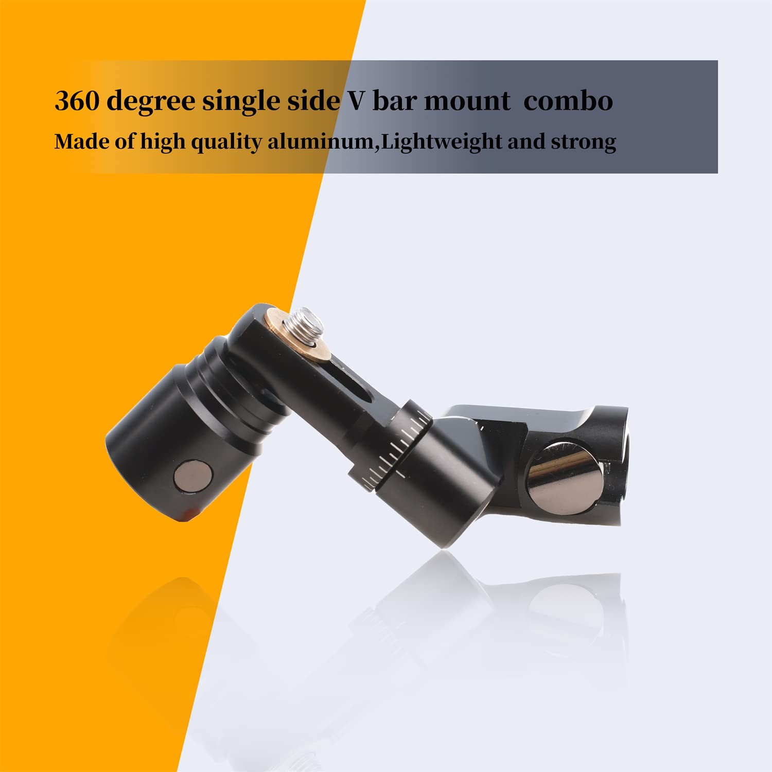High-Performance Adjustable Single-Sided Bipolar V-bar Composite Bow stabilizer