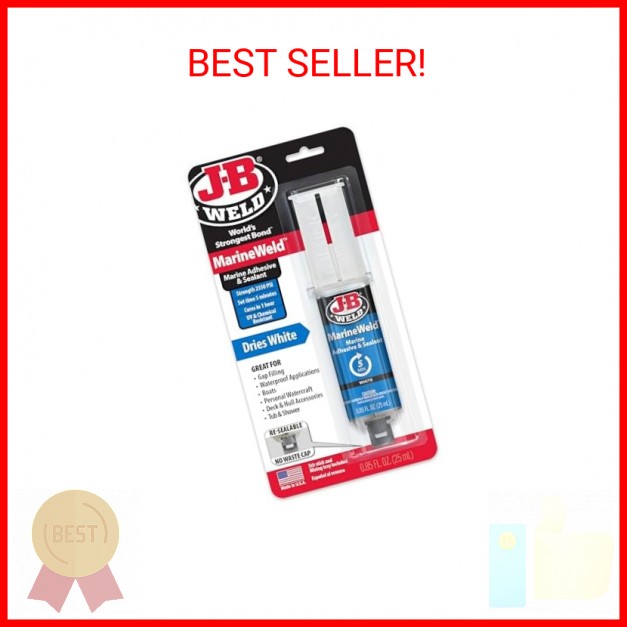 J-B Weld 50172 25 ml MarineWeld Syringe