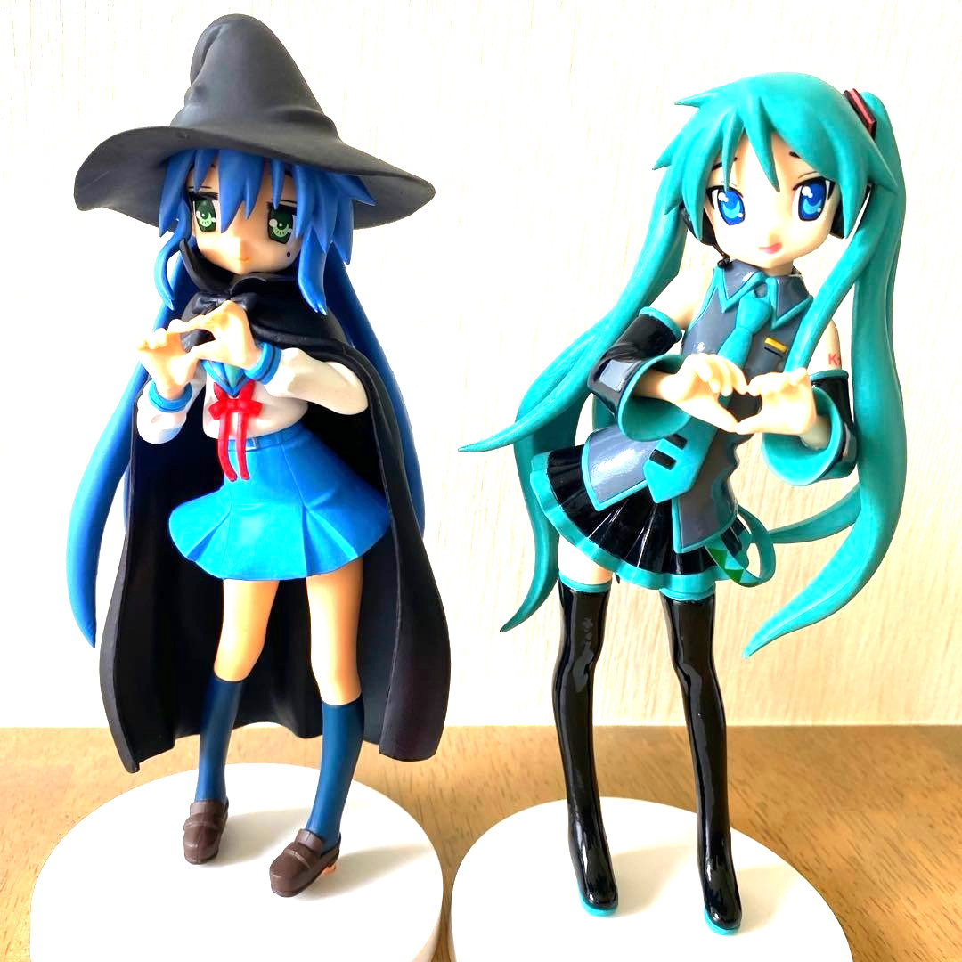 Sega Lucky Star Kagami Hiiragi Konata Izumi OVA Extra Cosplay Figure