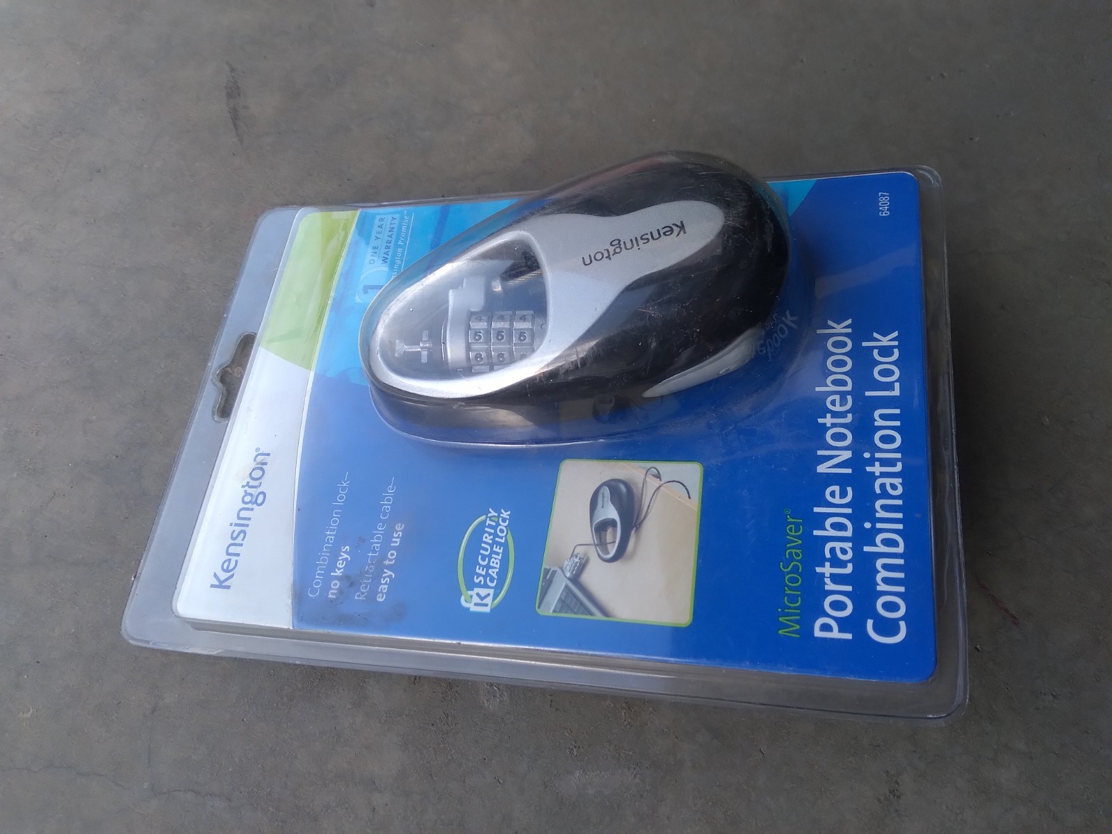 NEW Kensington Portable Notebook Combination Lock