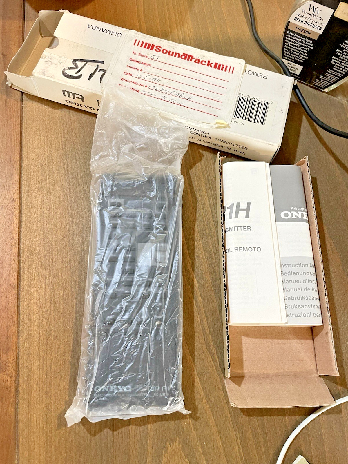 Original Onkyo RC-MR1H Remote Control - BRAND NEW