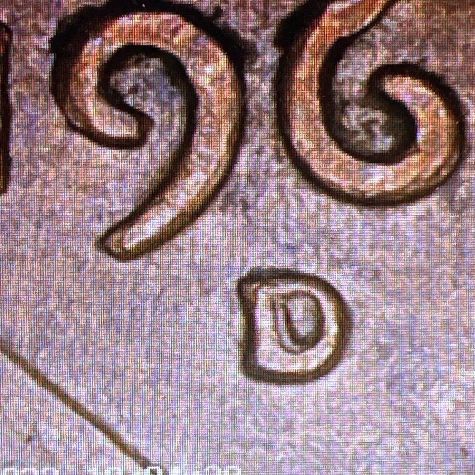 1963 d Lincoln Cent RPM-009 Error!