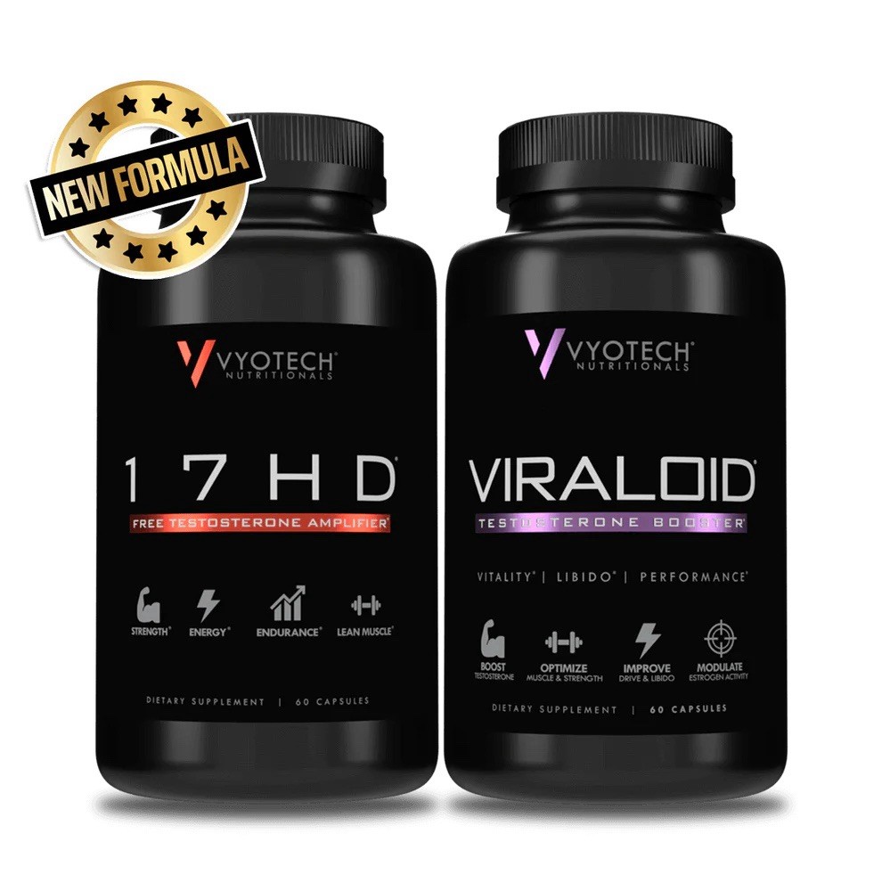 Muscle Building Stack Vyotech Nutritionals 17HD and Viraloid