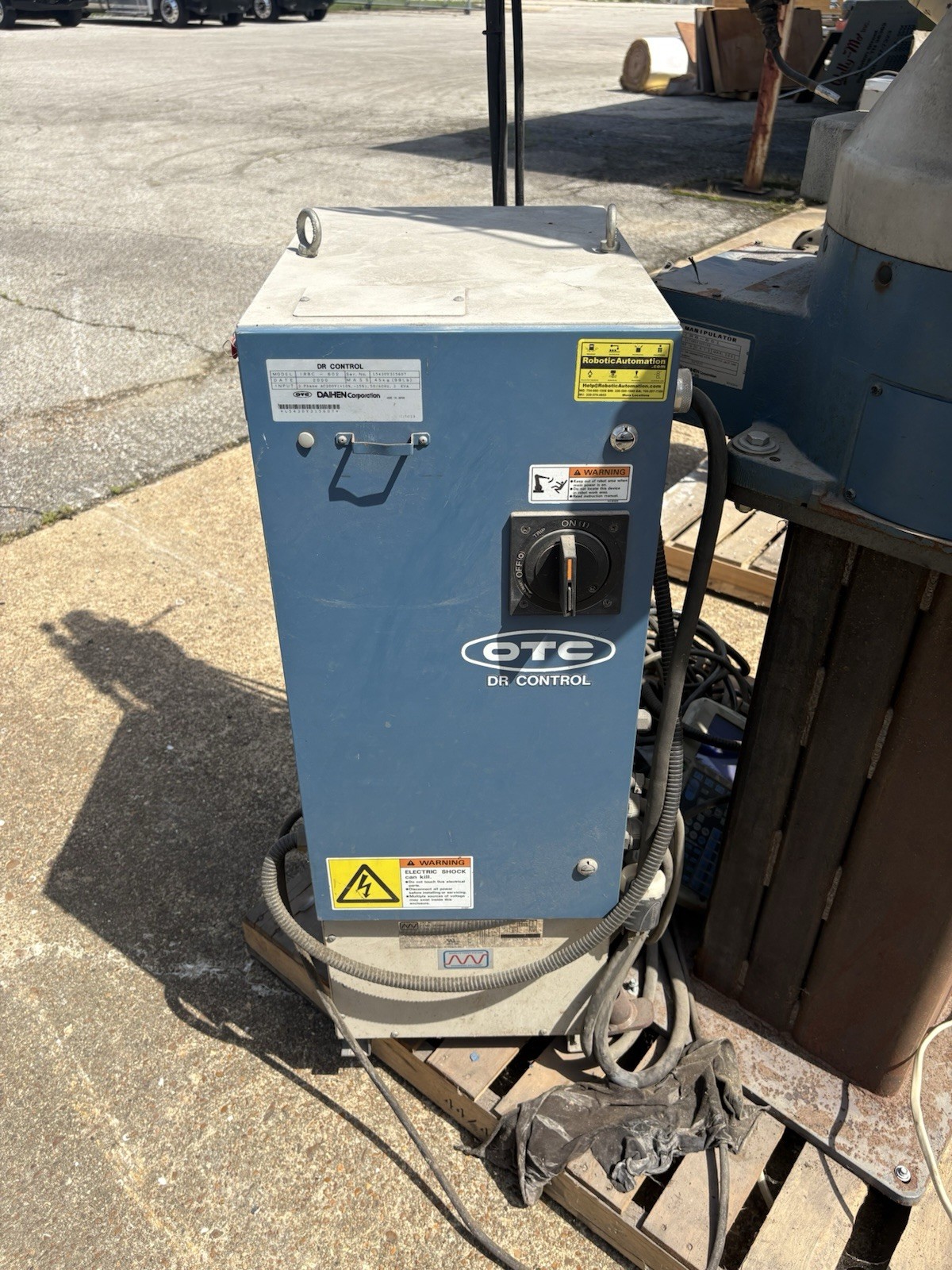 OTC Daihen IRB-651 Arc Welding Robotic Arm Assembly Manipulator w/ DR Control