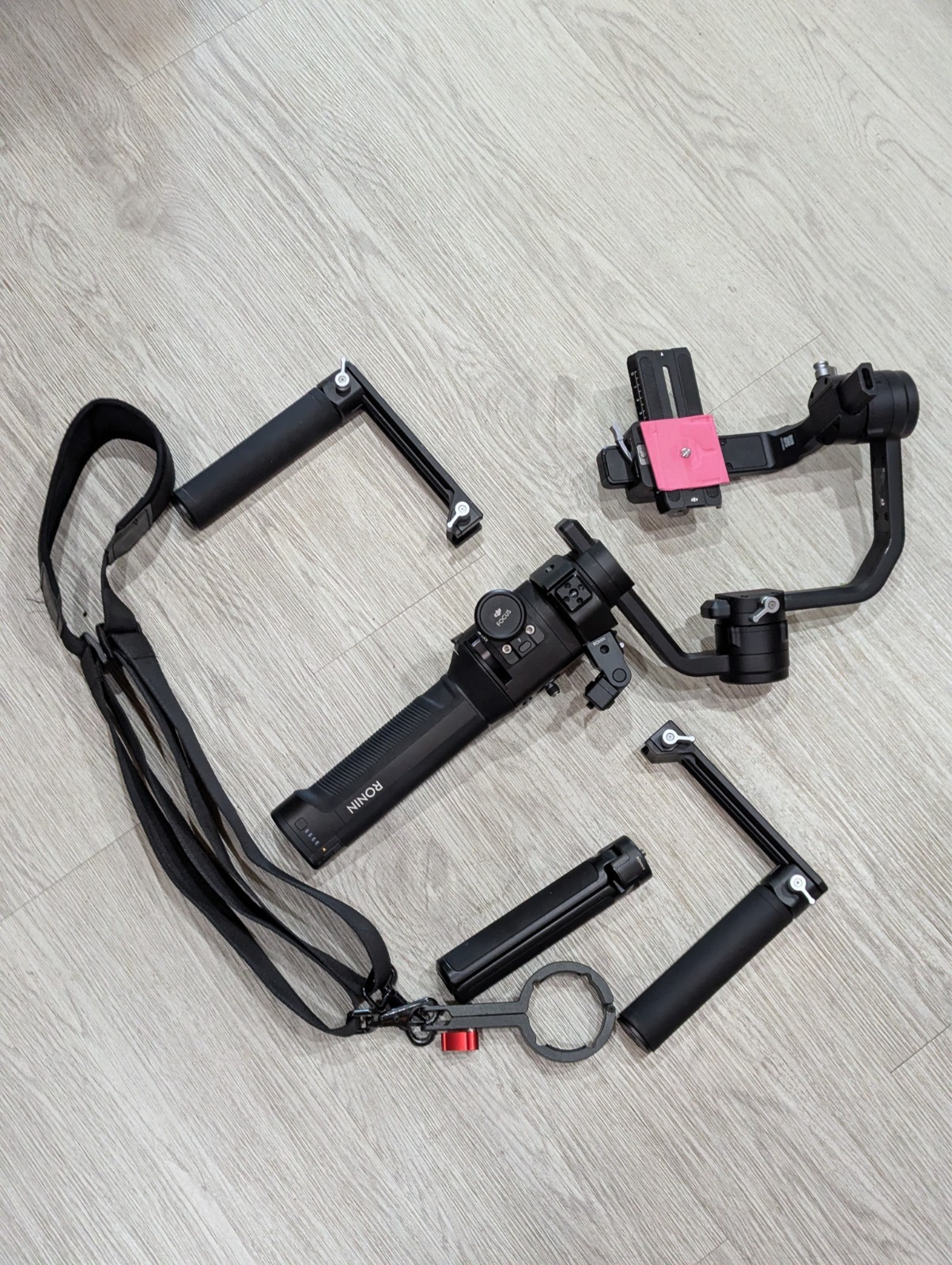 DJI Ronin-s Gimbal Stabilizer - Lots of extras! T-bar and Focus Motor