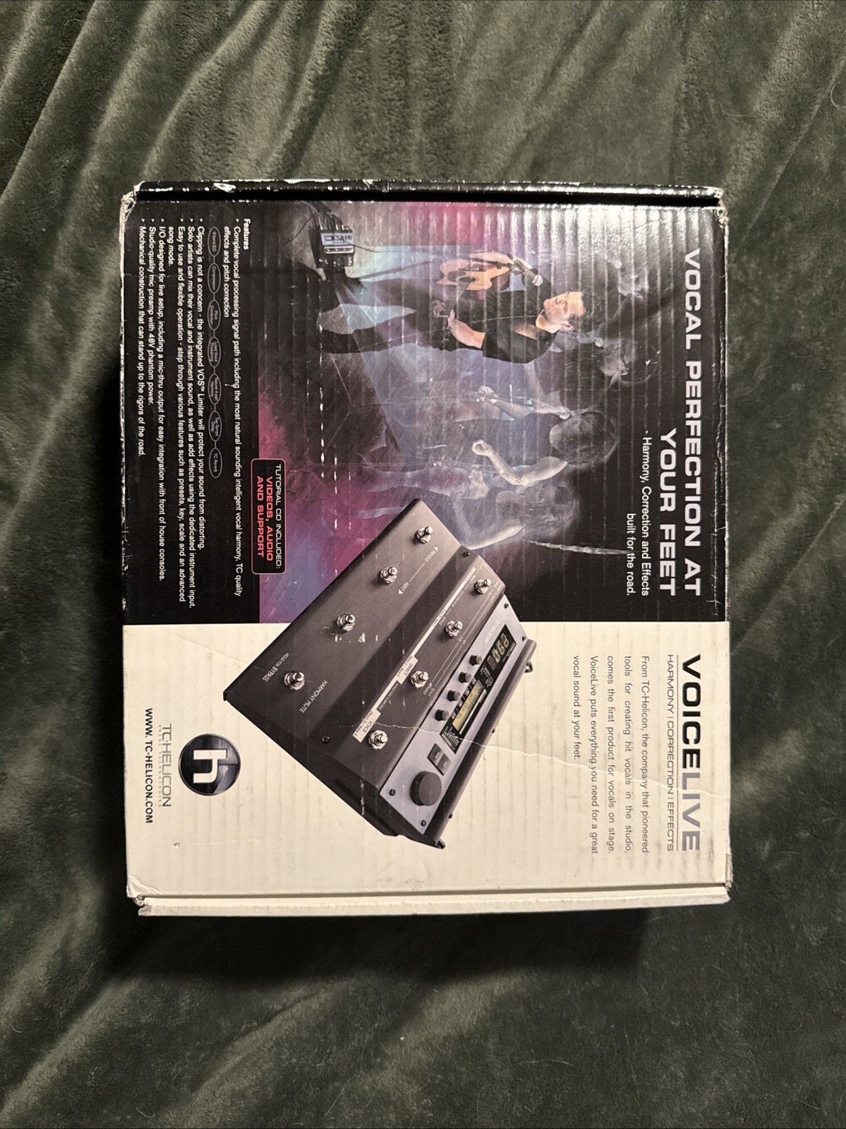 TC HELICON Voicelive Harmony Correction Effect Vocal Processor G508 IN BOX