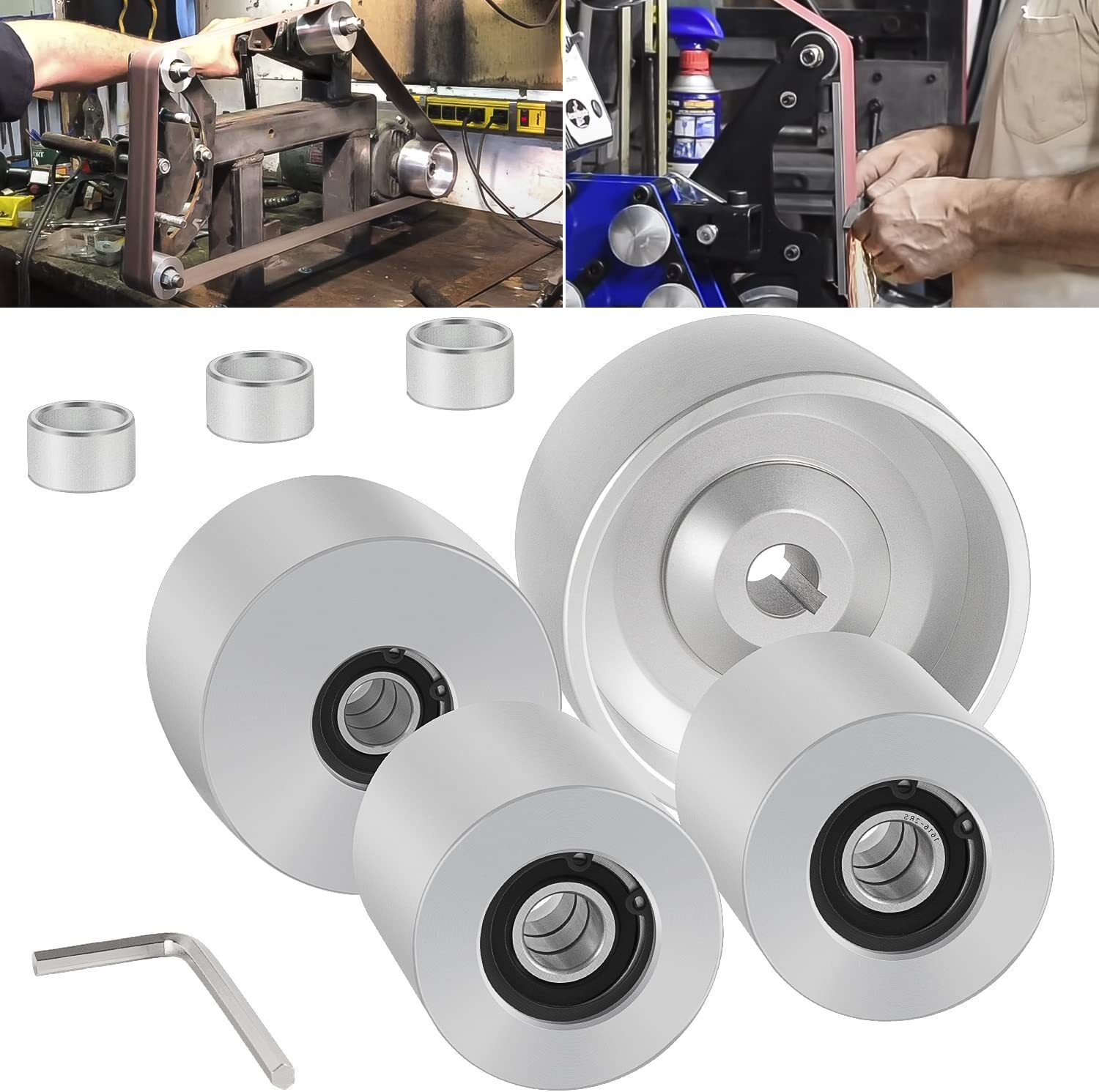 2x72 Belt Grinder,Complete Belt Knife Grinder Wheel for Knife Grinder
