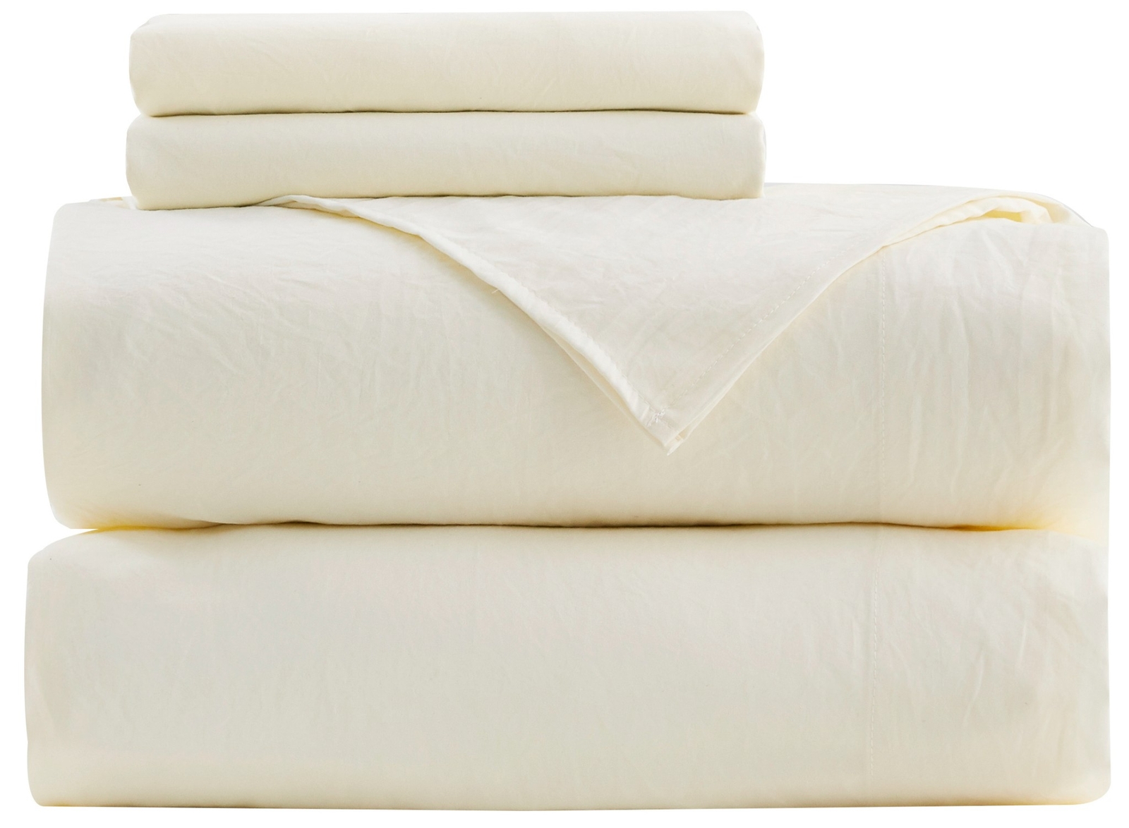 Chezmoi Collection Soft Washed Brushed Microfiber Deep Pocket Sheet Set