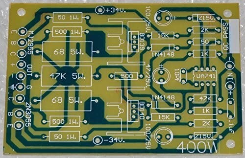 2 pcs Mono 100W Transistor Power Amplifier Bare PCB DIY Circuit Board