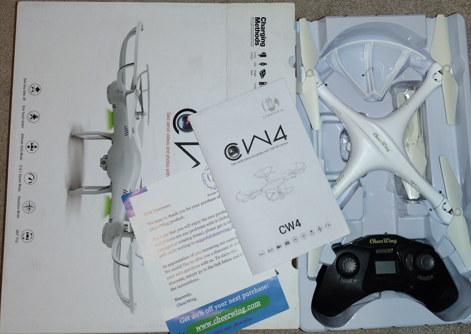 CW4 Cheer Wing Drone