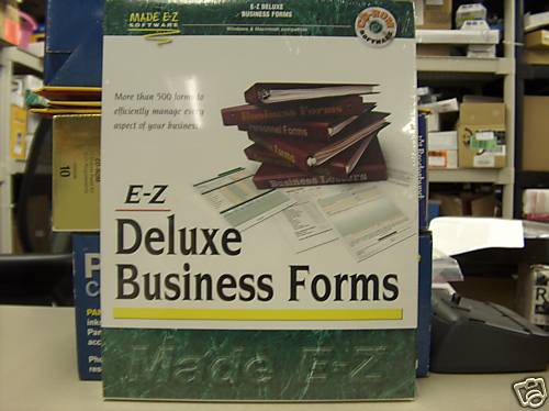 MADE EZ DELUXE BUSINESS FORMS NEW SW2251