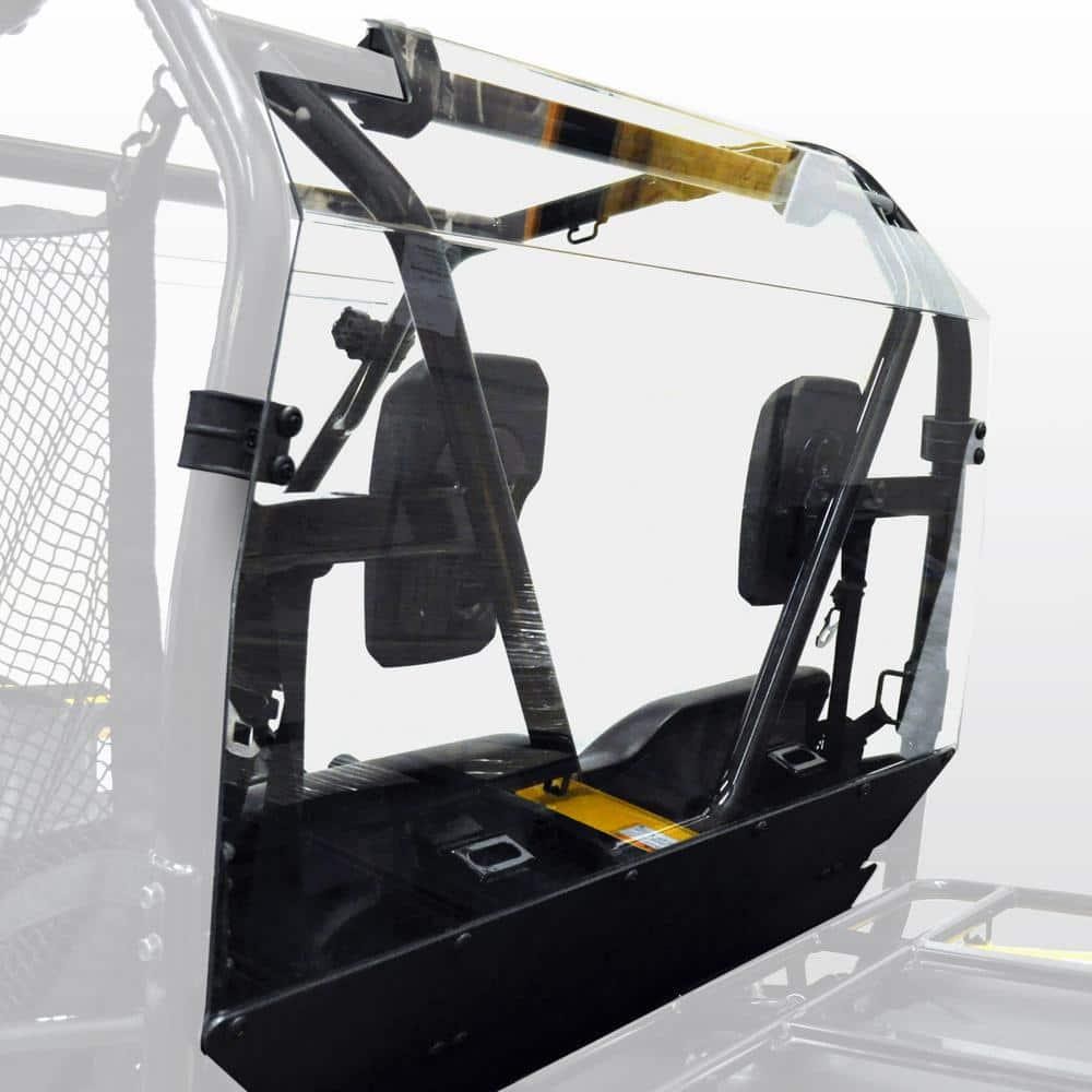 Kolpin Pioneer 500 Rear Windshield 118GP Honda Pioneer Polyethylene Steel Black
