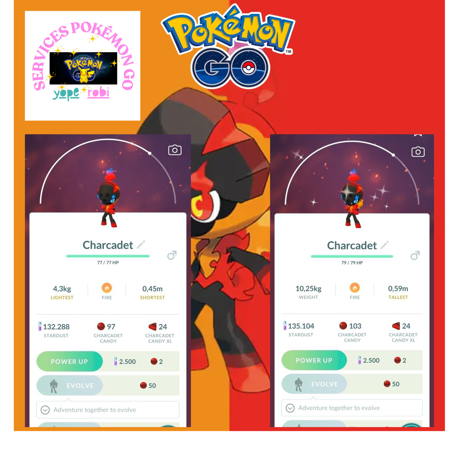 Pokémon go❀❀shiny Charcadet-Mini P T C