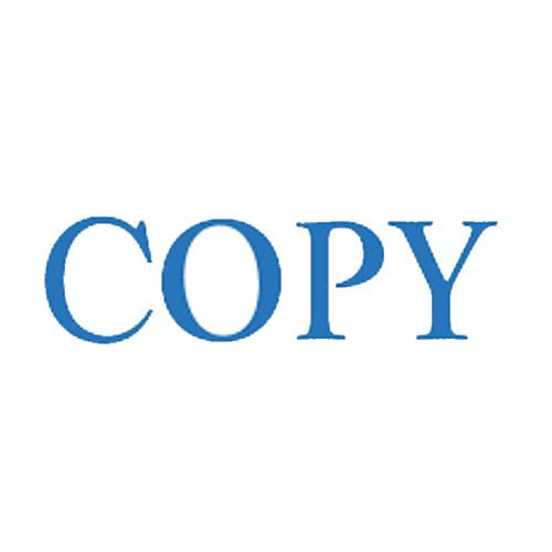 Copy Stock Message Stamp Ultimark 55005 Blue