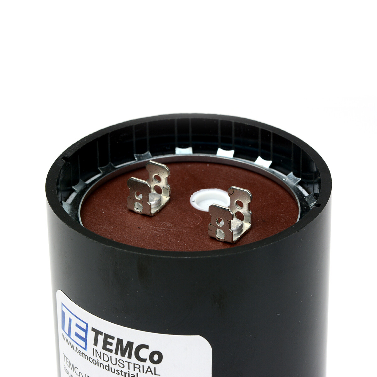 TEMCo 161-193 uf/MFD 110-125 VAC volts Round Start Capacitor 50/60 Hz -Lot-2