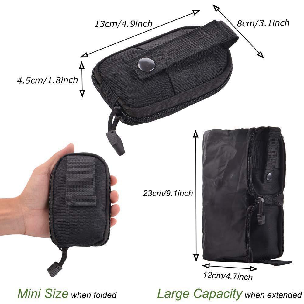 Tactical Molle Nylon Utility Foldable Bag Compact Drop Dump Tools Magazine Pouch