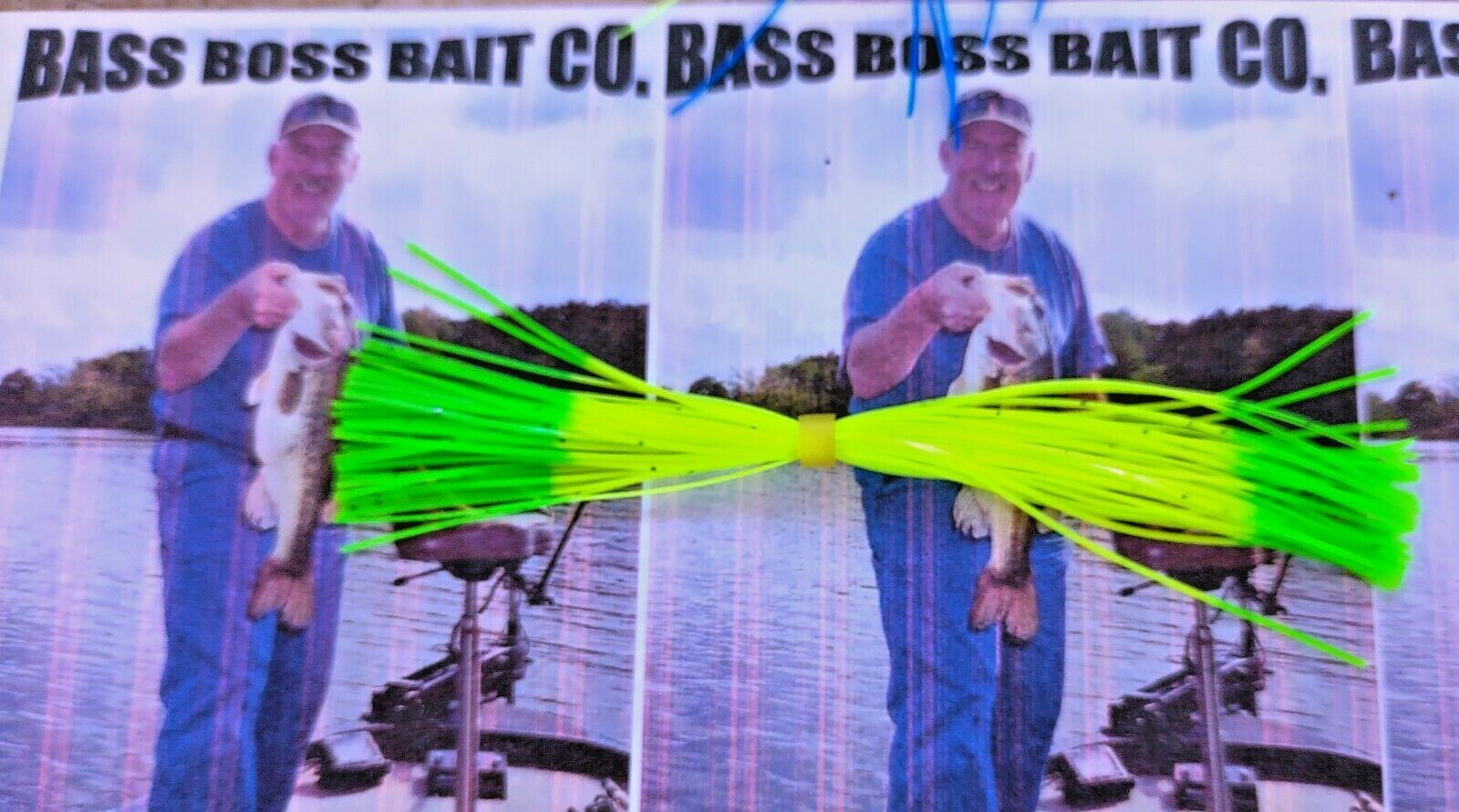 10 CHARTREUSE WITH LIME TAIL SILICONE SKIRTS FOR FISHING LURES