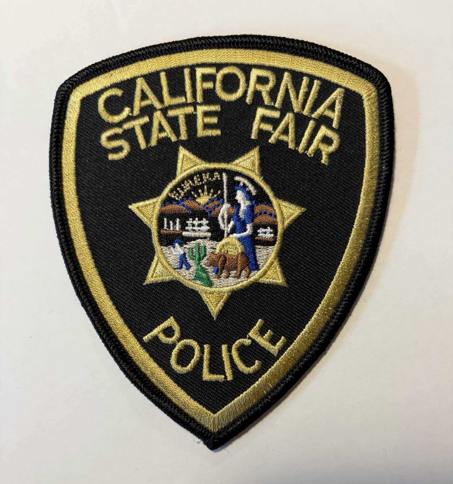 CA CALIFORNIA STATE FAIR POLICE DEPT EXPO PATCH #D116