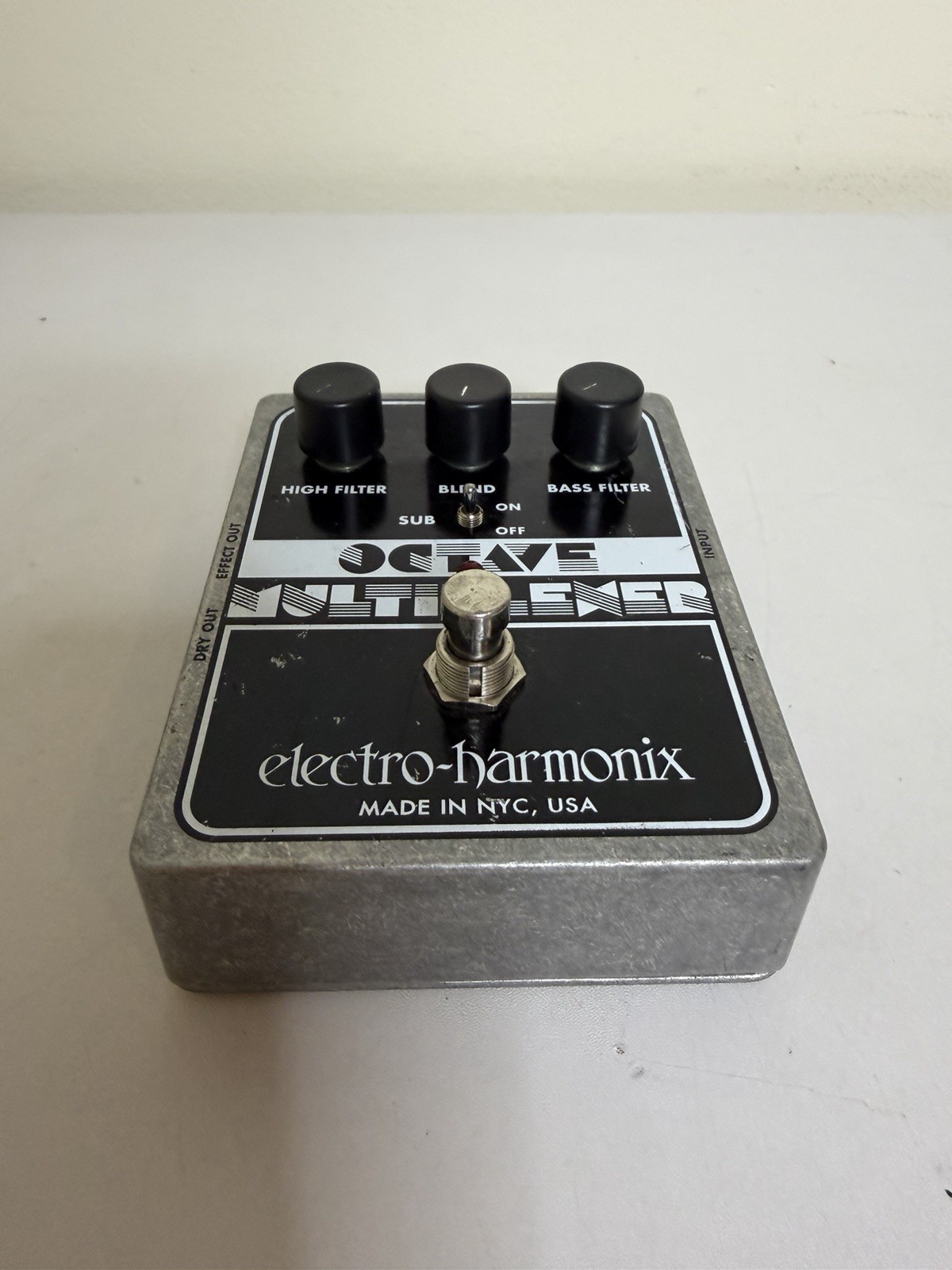 Electro-Harmonix Octave Multiplexer Vintage Analog Sub-Octave Pedal USA(#B4)