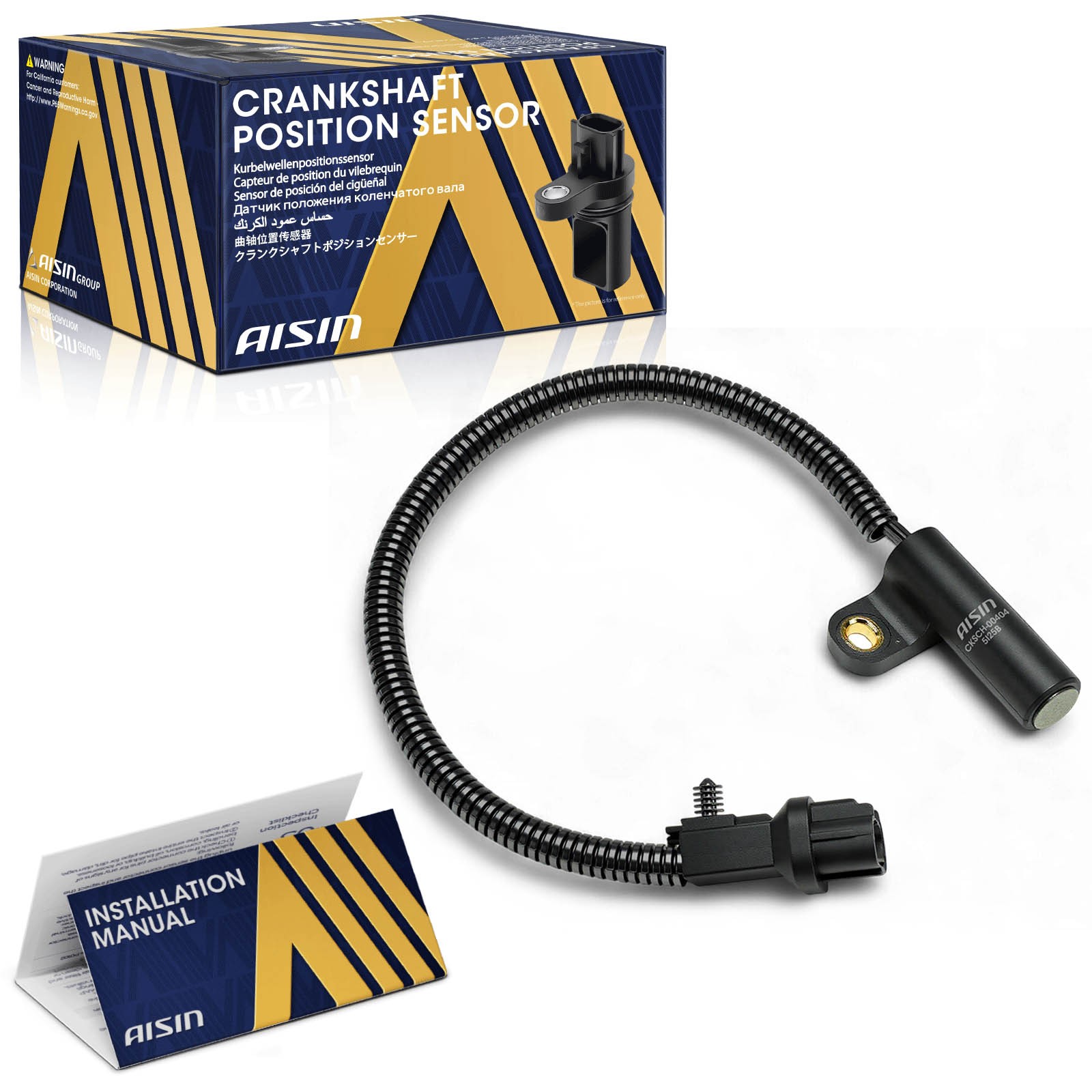 AISIN Crankshaft Position Sensor for Jeep Grand Cherokee Wrangler 1997-2004 4.0L