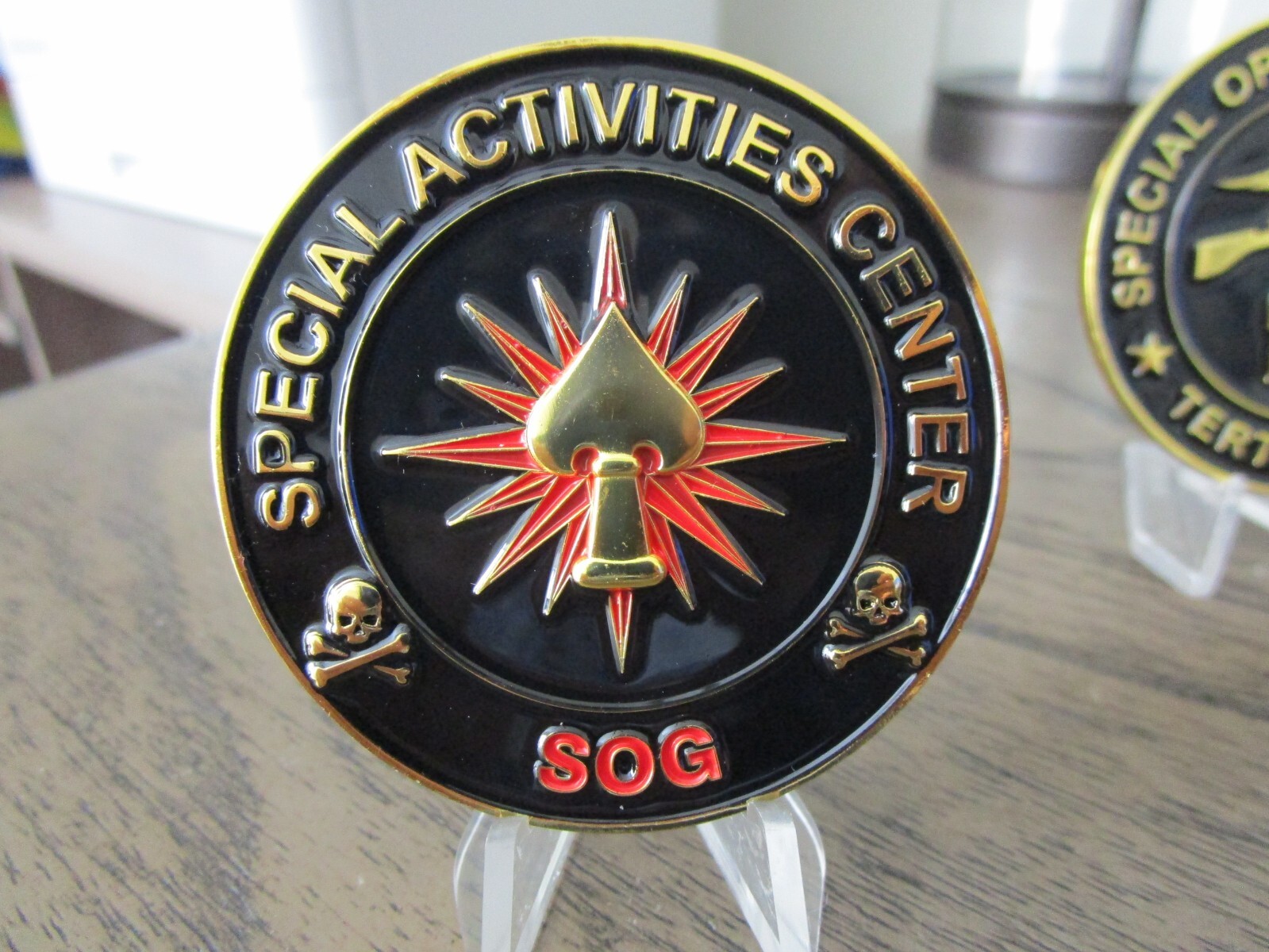 Special Activities Center Special Operations Group SOG SAD CIA Challenge Coin