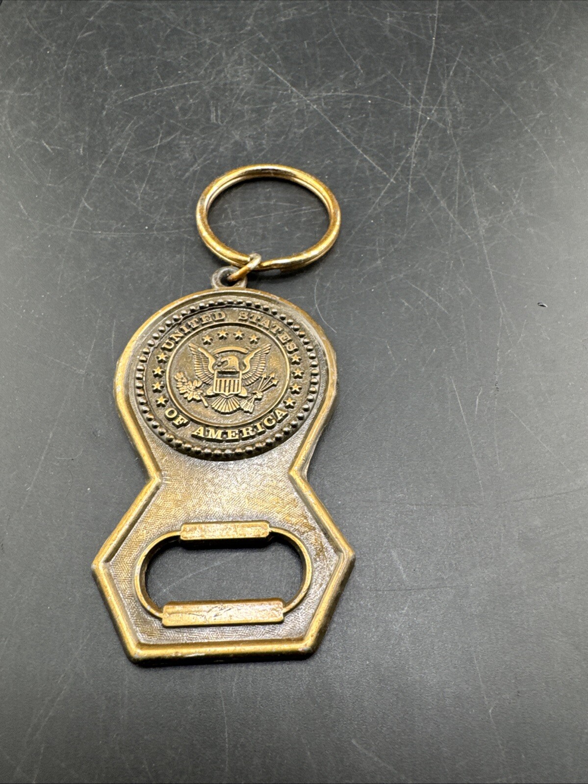 United States Bottle Opener Keychain