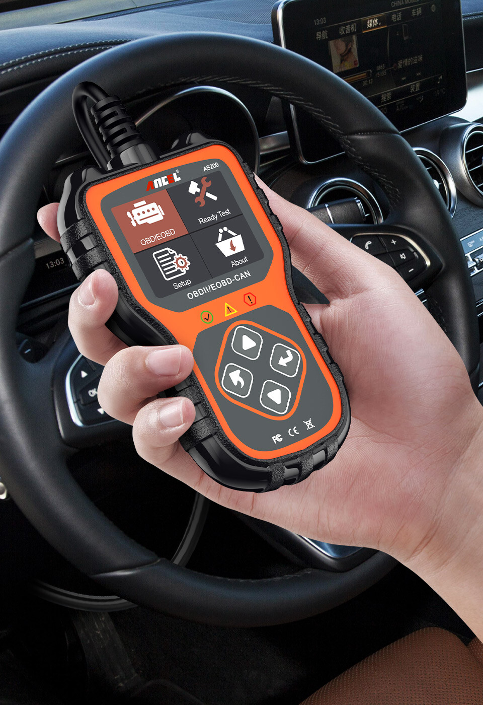 Car Code Reader Auto Diagnostic Scanner Tool Automotive Engine OBD2 Scan Tool