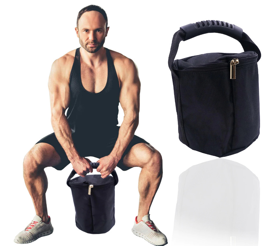 Portable Kettlebell Bag Fitness Sandbag Special Iron Sand Strength Training Gym