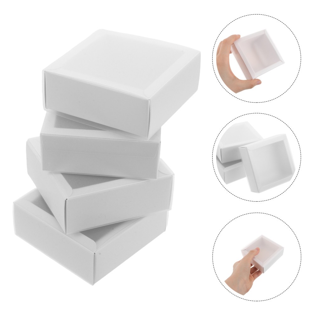 10 Pcs Match Storage Box Container Birthday Matches Boxes Blank Containers