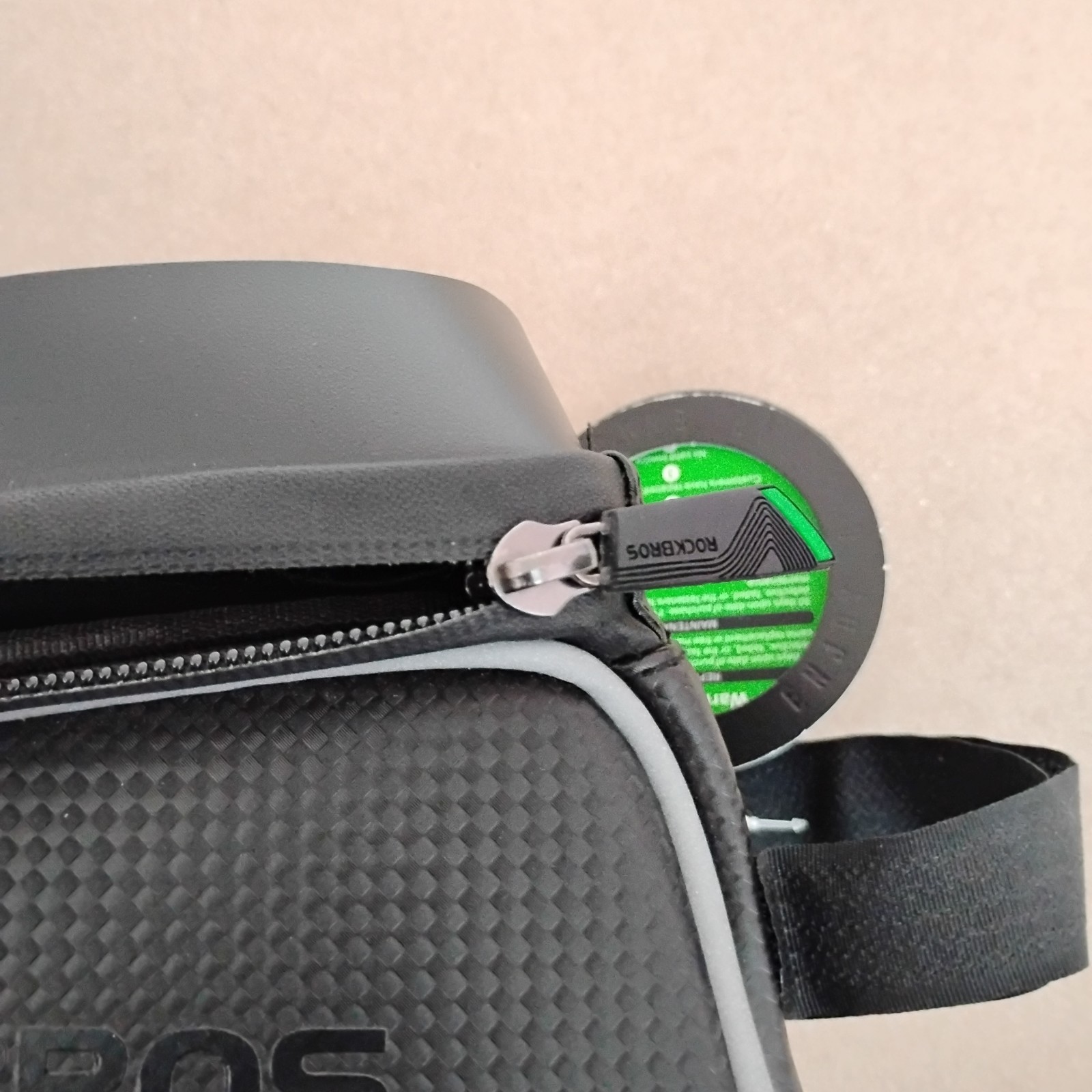 ROCKBROS Cycling Phone Case Front Frame Bag Black Touch Screen