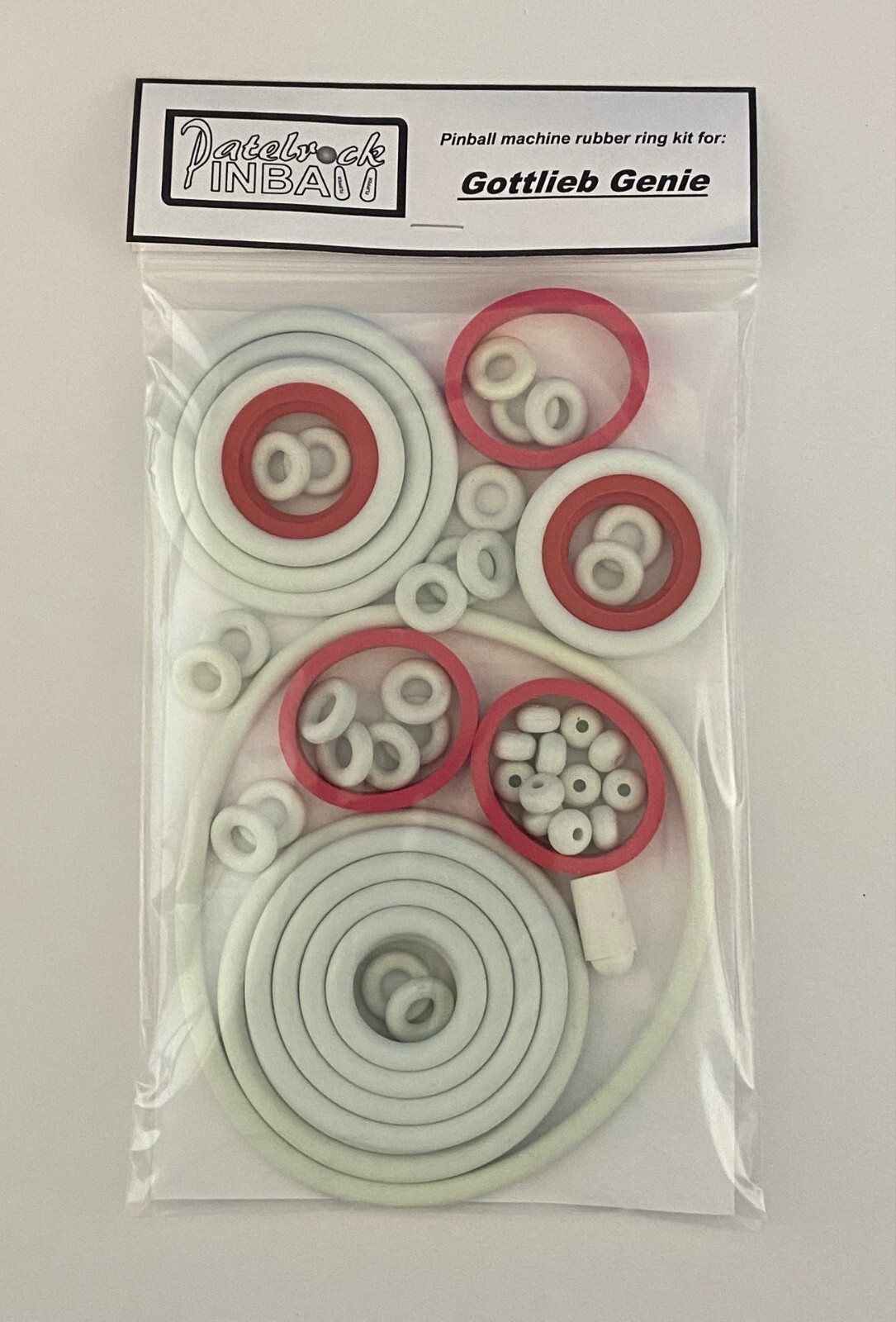 1979 Gottlieb Genie Pinball Machine Rubber Ring Kit