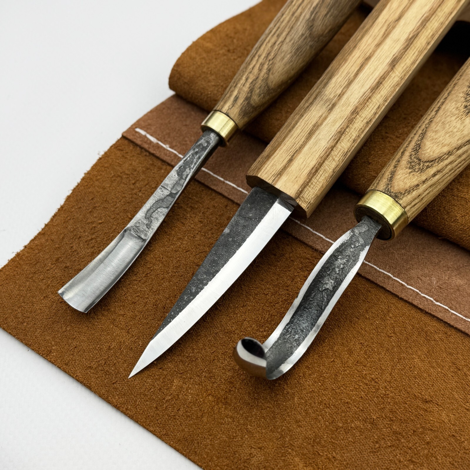 Wood Carving Kit – Forged Tools with Ergonomic Handles, Sharpening Set & Case