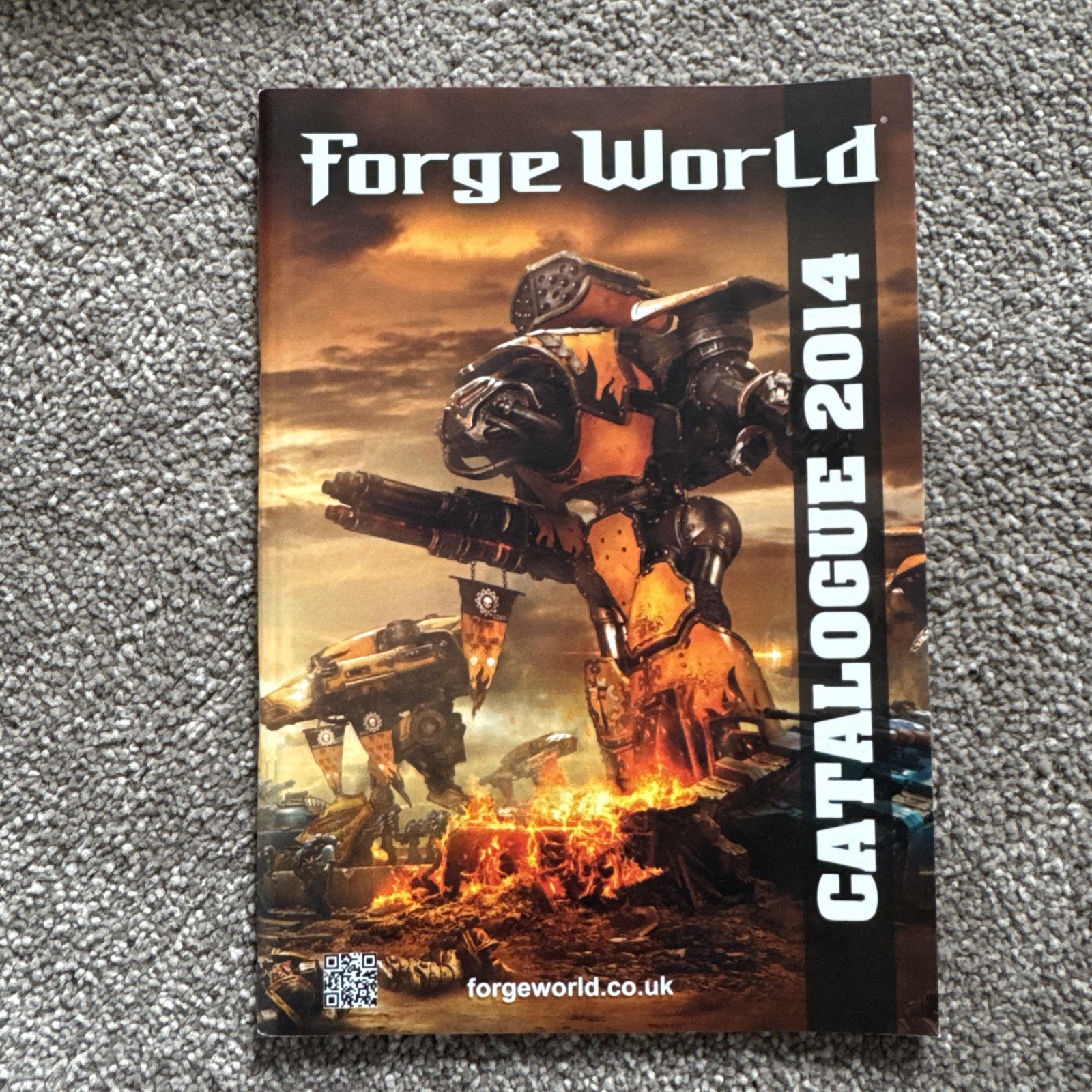 WARHAMMER Forge World Catalogue 2014 very good condition