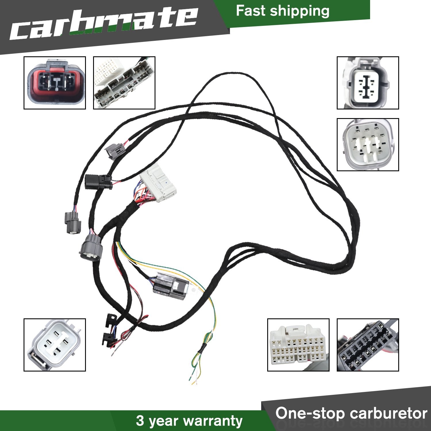 K20 K24 K-Swap Conversion Harness For 92-95 EG Civic & DC2 94-01 Integra DAC061