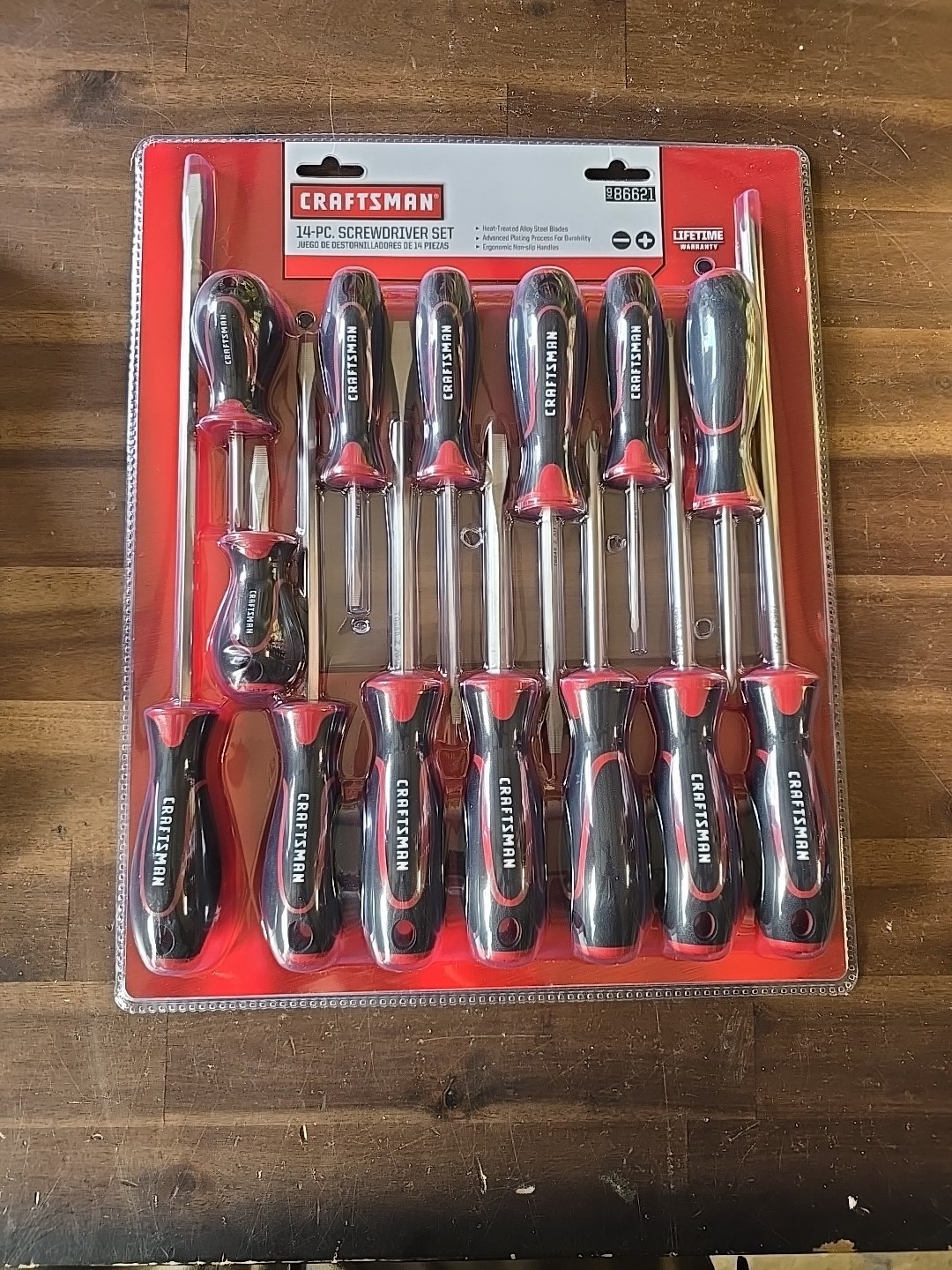 CRAFTSMAN 14-PC CUSHION GRIP SCREWDRIVER SET