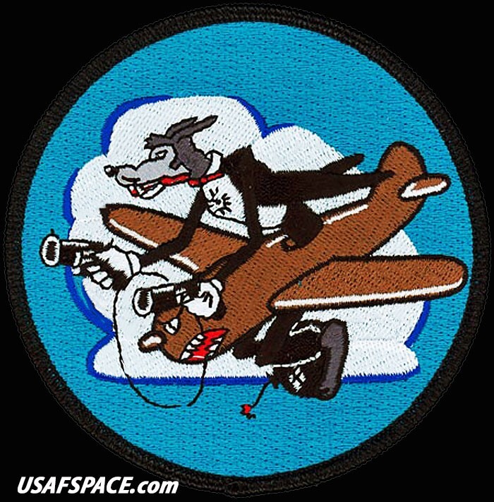 USAF 510th FIGHTER SQUADRON -VIPER DRIVER- ORIGINAL AIR FORCE - HERITAGE - PATCH